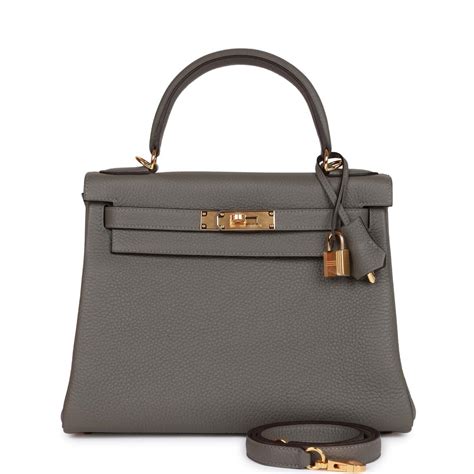 Hermès Kelly 28 Clémence Gris Meyer 